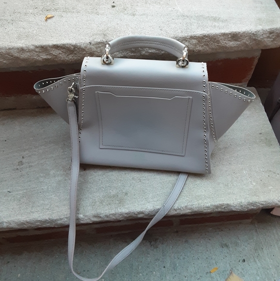 ZAC Zac Posen Grey Eartha tote with studs - Picture 2 of 8